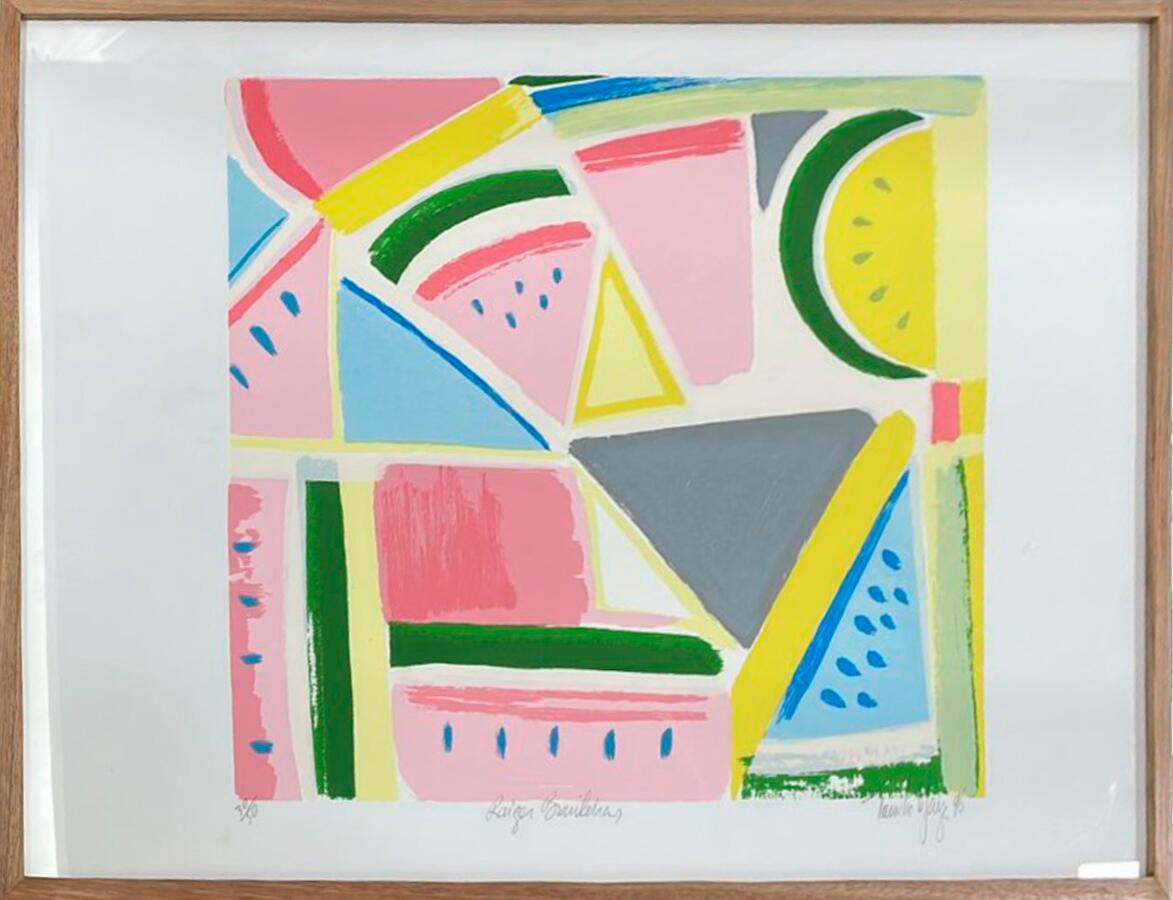 Quadro - Gravura Toninho de Souza (49,5 cm x 67,5 cm)