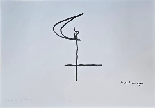 Gravura assinada MEMORIAL JK OSCAR NIERMEYER 1/100 50x70