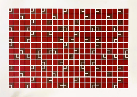 Quadro Athos Bulcão Gravura Escola Francesa  53x73cm