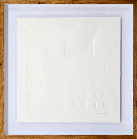 Quadro pronto João.C. Galvão quadrados e quadradinhos 58X58 9/50