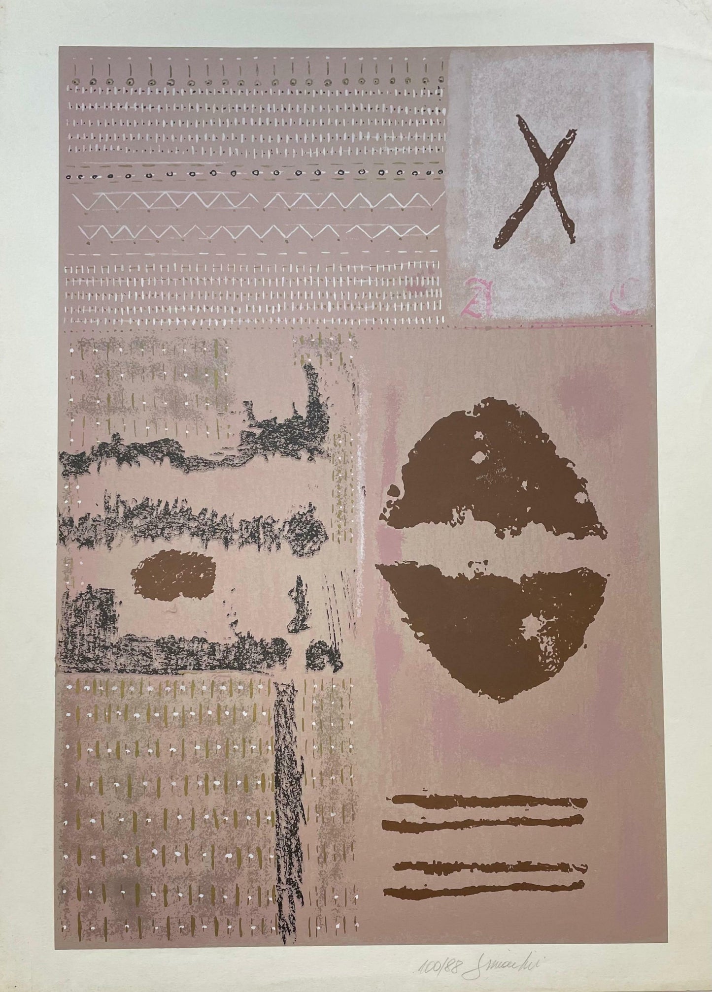 Almandrade - Gravura Assinada (48 cm x 66 cm)