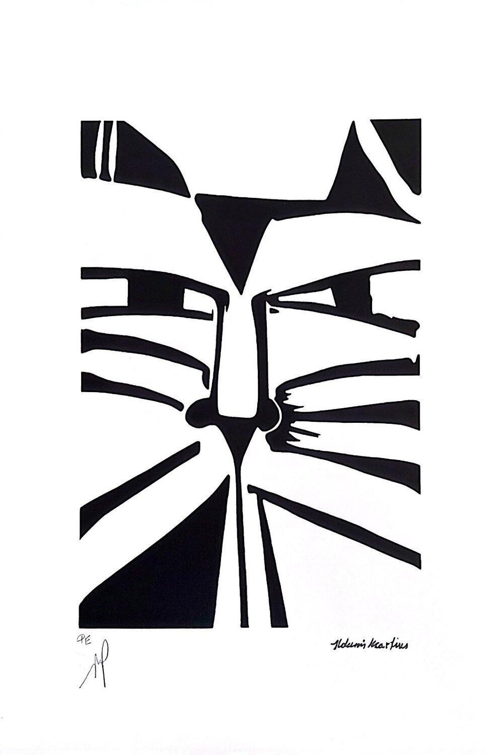 Aldemir Martins - Gravura Assinada (50 cm x 35 cm)