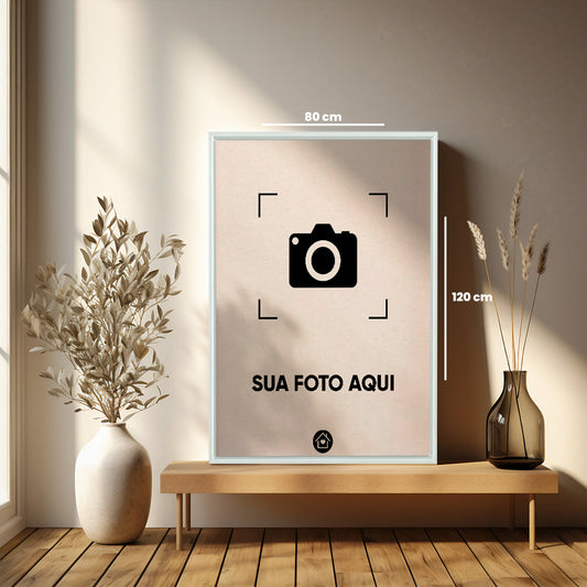 A Quadro Decorativo Personalizado - Retrato Vertical