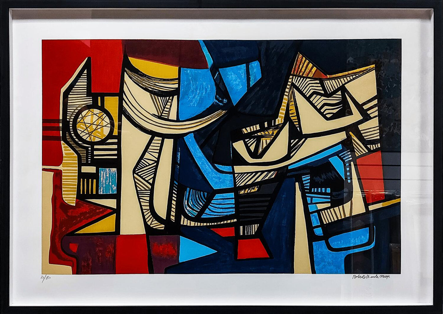 Quadro Burle Marx - 103x73 cm