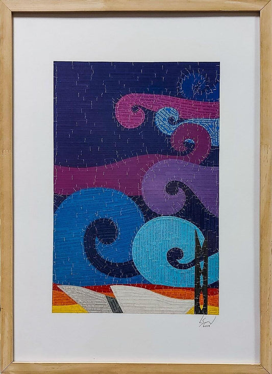 Quadro Luiz Souza Ratão 62 CM x 45 CM