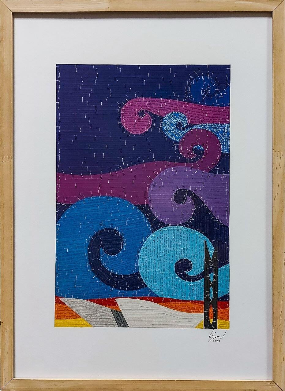 Quadro Luiz Souza Ratão 62 CM x 45 CM