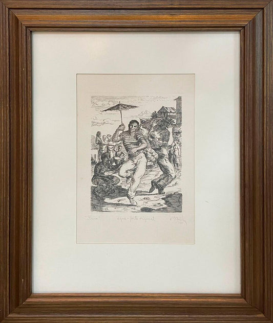 Gravuras Jose Silveira D&apos;Avila (41 cm x 52 cm)