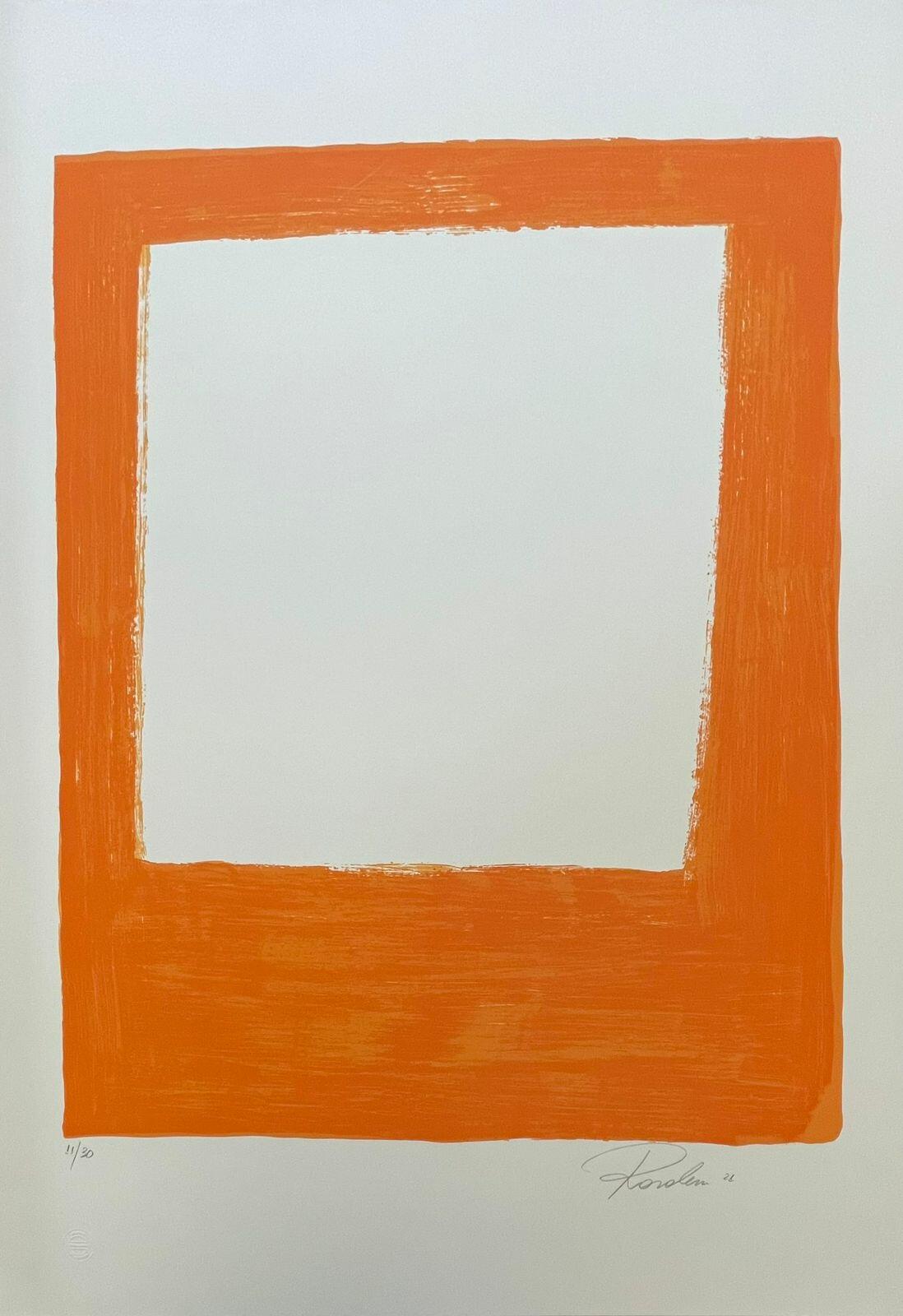 Gravura assinada - Décio Rosolen 70 cm x 100 cm